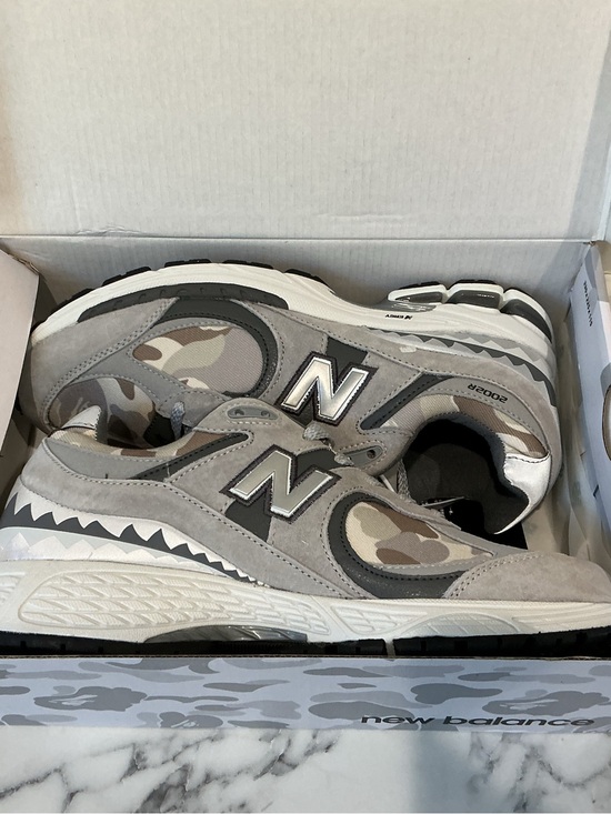 New Balance Other - New Balance/BAPE Gray Camo Athletic Sneakers